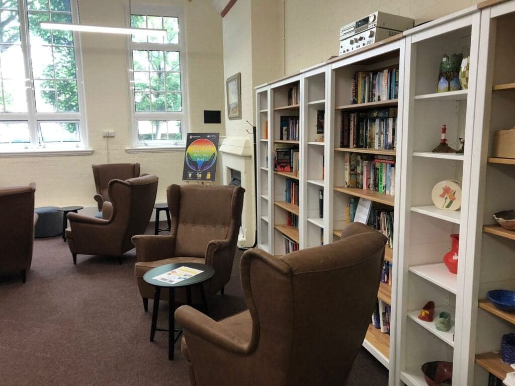 A quiet common room in one of our student residences